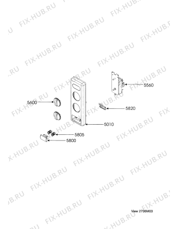 Схема №1 MCD17-W с изображением Кнопка для микроволновой печи Aeg 4006017505