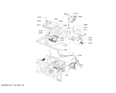 Схема №6 HMV8050 с изображением Лопасти вентилятора для плиты (духовки) Bosch 00604463
