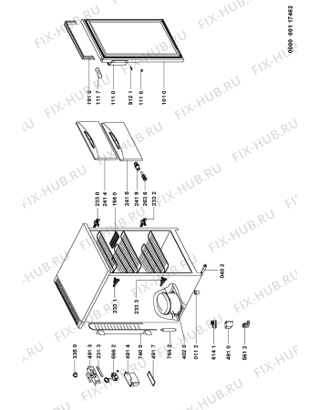 Схема №1 AFE 590/H с изображением Микротермостат для холодильника Whirlpool 481228238085