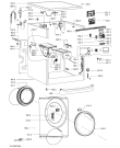 Схема №1 AWOE 81400 с изображением Блок управления для стиральной машины Whirlpool 481010461495