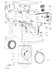 Схема №1 AWOE 71400 с изображением Обшивка для стиральной машины Whirlpool 481010435133