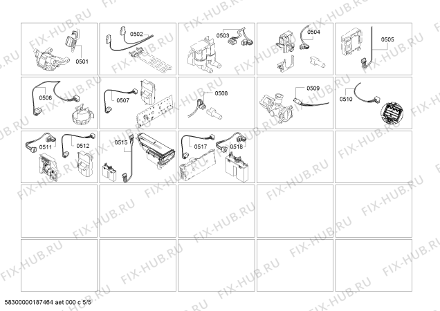 Схема №4 WM14T680GC IQ700 intelligent dosing system с изображением Силовой модуль запрограммированный для стиральной машины Siemens 12008893