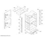 Схема №7 HBL5651UC Bosch с изображением Панель управления для духового шкафа Bosch 00772648