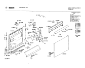 Схема №2 SMS4062 с изображением Панель для посудомоечной машины Bosch 00273353