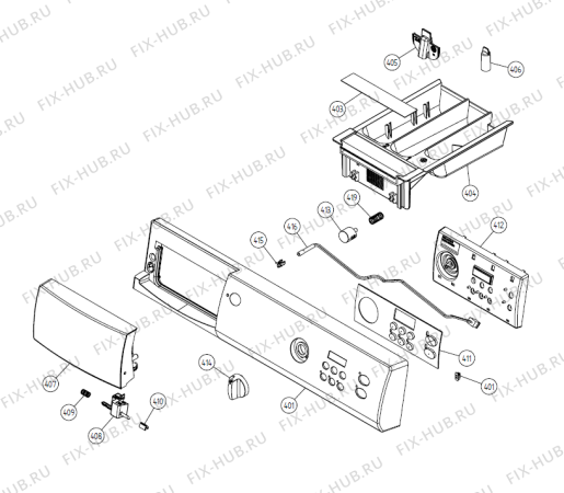 Взрыв-схема стиральной машины Gorenje W6461 CE   -Titanium (900003336, WM50EU) - Схема узла 04