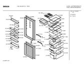Схема №4 KGU36190IE с изображением Дверь для холодильной камеры Bosch 00238486