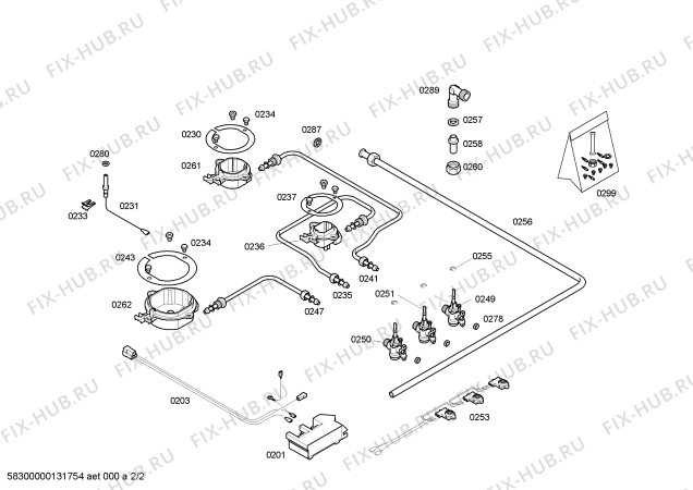 Схема №2 PMD612CEU Bosch с изображением Варочная панель для электропечи Bosch 00680816