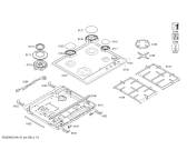 Схема №2 EC645HB90A ENC.EC645HB90A 3G+1W SE60F IH5 с изображением Горелка для плиты (духовки) Bosch 00620124