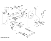 Схема №4 WAW24748IT с изображением Силовой модуль запрограммированный для стиралки Bosch 11020460