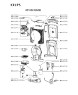 Схема №1 KP110H10/HG0 с изображением Крышечка для электрокофеварки Krups MS-623987
