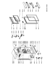 Схема №1 ARZ 924/H/AL с изображением Дверка для холодильной камеры Whirlpool 481241618646