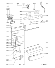 Схема №2 ADP 6515 WH с изображением Модуль (плата) управления для посудомойки Whirlpool 481221479528