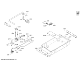 Схема №2 VG231334HK с изображением Панель для плиты (духовки) Bosch 00749725