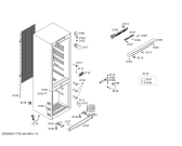Схема №4 4KF4920A с изображением Дверь для холодильной камеры Bosch 00243647