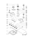 Схема №1 GOA7523S (F103242) с изображением Поверхность для духового шкафа Indesit C00397805