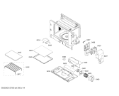 Схема №3 BM221100 с изображением Модуль управления для плиты (духовки) Bosch 00671295