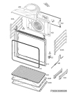 Схема №6 BE5014701M с изображением Субмодуль для духового шкафа Aeg 973949714224004