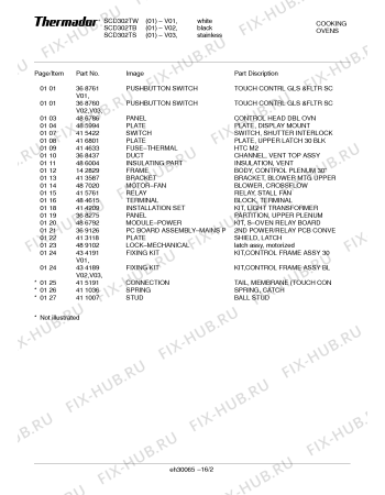 Схема №13 SCD302TW с изображением Программатор для электропечи Bosch 00368760