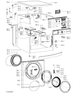 Схема №2 AWO 6567 UM с изображением Модуль (плата) для стиралки Whirlpool 481010663934