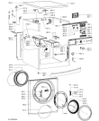 Схема №2 AWO 6567 UM с изображением Блок управления для стиральной машины Whirlpool 481010597985