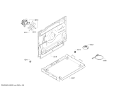 Схема №8 HGV74W755R Bosch с изображением Планка для плиты (духовки) Bosch 00688789