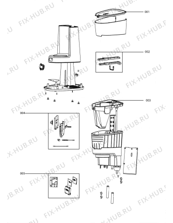 Схема №1 EKF5700 с изображением Тэн для кофеварки (кофемашины) Aeg 4055274957