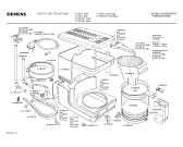 Схема №1 TC660421 с изображением Крышка для кофеварки (кофемашины) Siemens 00075020