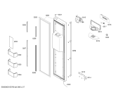 Схема №6 RS295311 Gaggenau с изображением Стеклопанель для холодильника Bosch 00702197