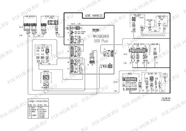 Взрыв-схема стиральной машины Aeg Electrolux LAV63800 - Схема узла Control 113