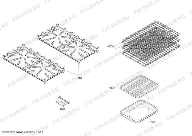 Схема №8 P364GLCLP с изображением Блок подключения для плиты (духовки) Bosch 00607662