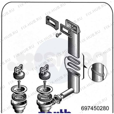 Всякое для комплектующей Smeg 697450280 в гипермаркете Fix-Hub