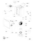 Схема №1 AKR 809 MR с изображением Электромодуль для электровытяжки Whirlpool 480122101419