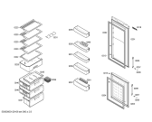 Схема №3 P1KVB3910A с изображением Дверь для холодильника Bosch 00246447