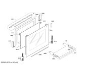 Схема №3 HB75AB250 с изображением Панель управления для плиты (духовки) Siemens 00248101