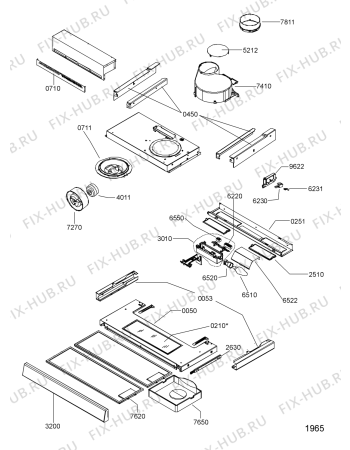 Схема №1 AKR 674 IX с изображением Крышечка для вентиляции Whirlpool 480122100003