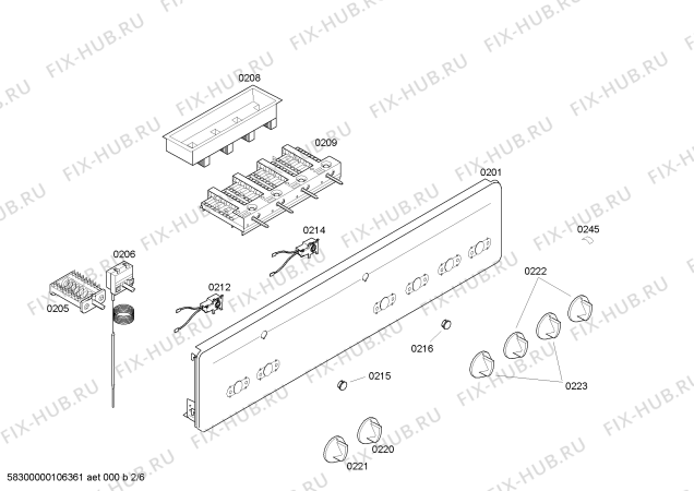 Схема №4 CH11880 с изображением Ручка выбора температуры для плиты (духовки) Bosch 00426588
