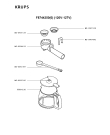 Схема №5 F8744351(0) с изображением Микротермостат для электрокофемашины Krups MS-0907864