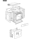 Схема №2 DE605MS с изображением Обшивка для плиты (духовки) DELONGHI 35F6C27SD1