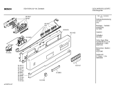 Схема №6 SGI4705AU с изображением Передняя панель для посудомоечной машины Bosch 00360163