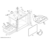 Схема №6 3HT628XD с изображением Фронтальное стекло для духового шкафа Bosch 00478824