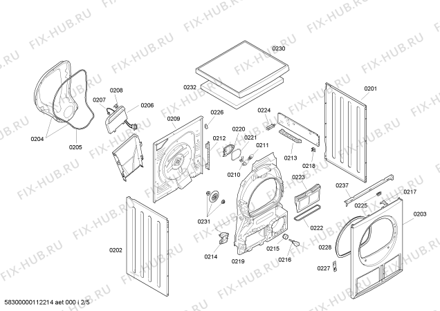 Схема №4 WTS86519GB с изображением Блок управления Bosch 00446686