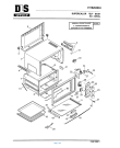 Схема №1 82S Ex: B с изображением Накладка для духового шкафа DELONGHI 7018102500