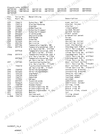 Схема №14 EB738100 с изображением Панель для плиты (духовки) Bosch 00291119