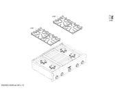 Схема №4 PCG364ED с изображением Рамка для электропечи Bosch 00144853