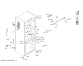 Схема №3 KGN46AI11Z с изображением Дверь для холодильной камеры Bosch 00714100