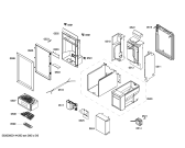 Схема №6 G7261X0 с изображением Монтажный набор для холодильной камеры Bosch 00675003