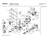 Схема №5 SE55M550FF с изображением Передняя панель для электропосудомоечной машины Siemens 00449462
