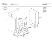 Схема №4 SN58304 с изображением Панель для электропосудомоечной машины Siemens 00271208