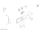 Схема №4 WLM24461IT с изображением Панель управления для стиральной машины Bosch 00705407