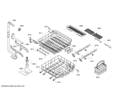 Схема №4 SE2VIA8 508138 с изображением Столешница для посудомоечной машины Bosch 00214353
